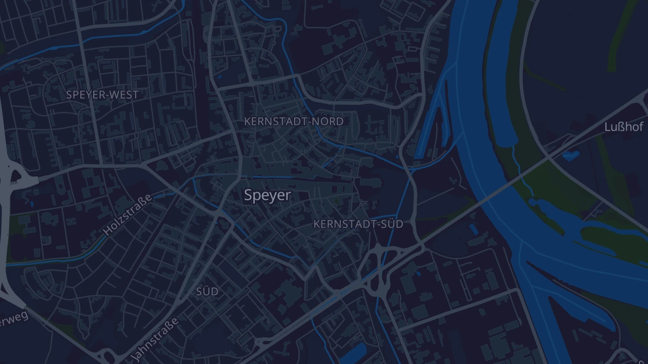 Karte von Speyer