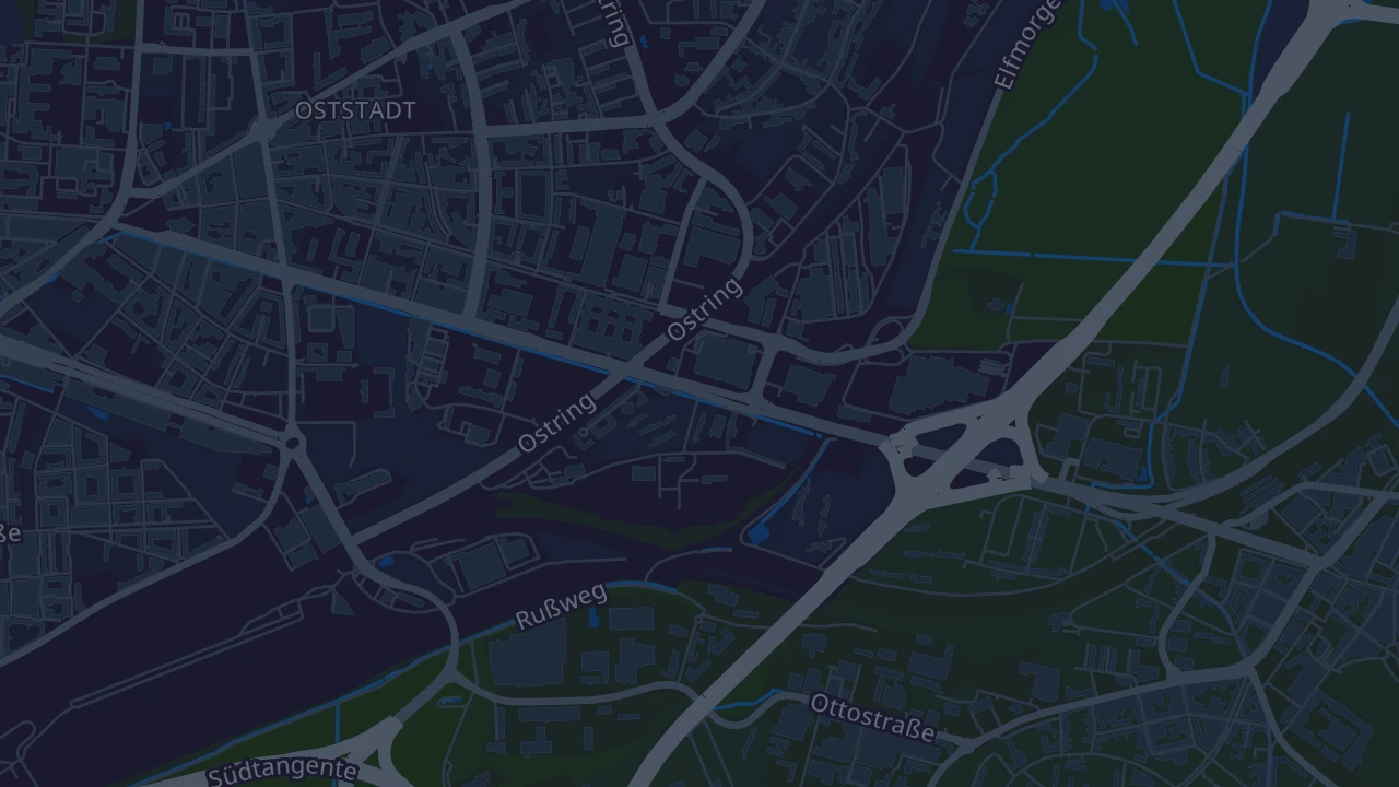 Karte von Karlsruhe