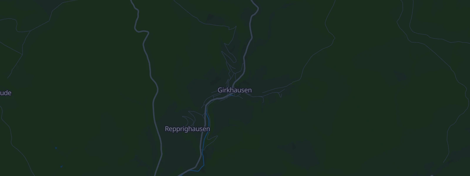 Karte von Bad Berleburg Girkhausen