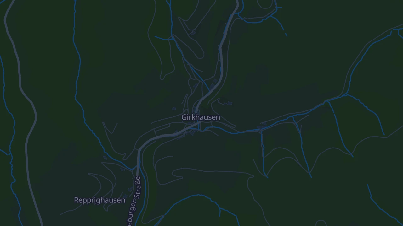 Karte von Bad Berleburg Girkhausen