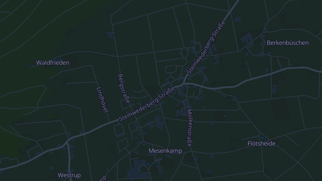 Karte von Stemwede