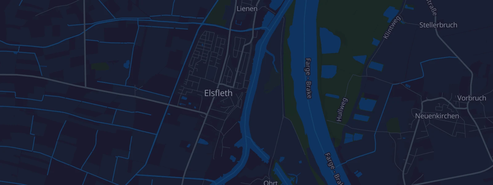 Karte von Elsfleth