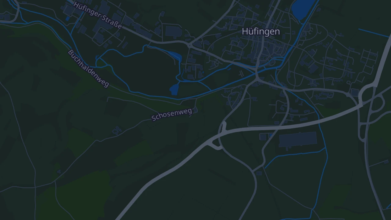 Karte von Hüfingen