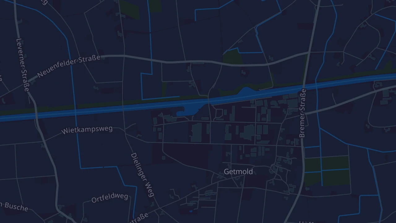 Karte von Preußisch Oldendorf