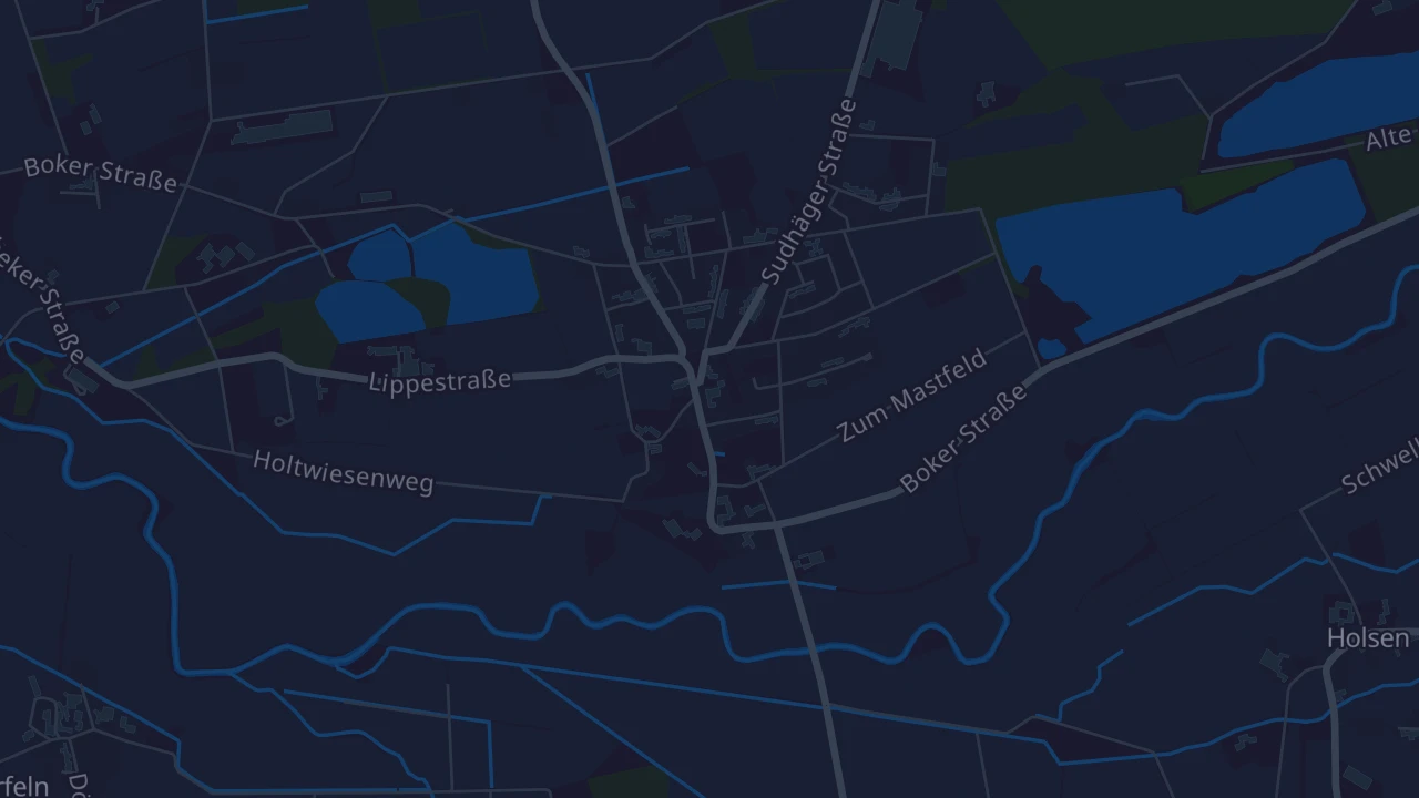 Karte von Salzkotten