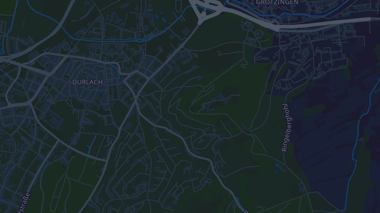 Karte von Karlsruhe