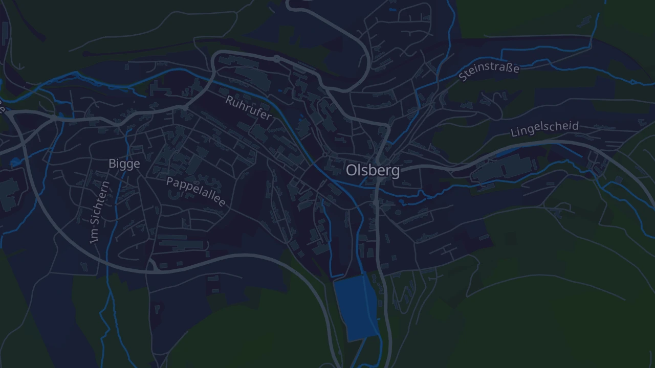 Karte von Olsberg