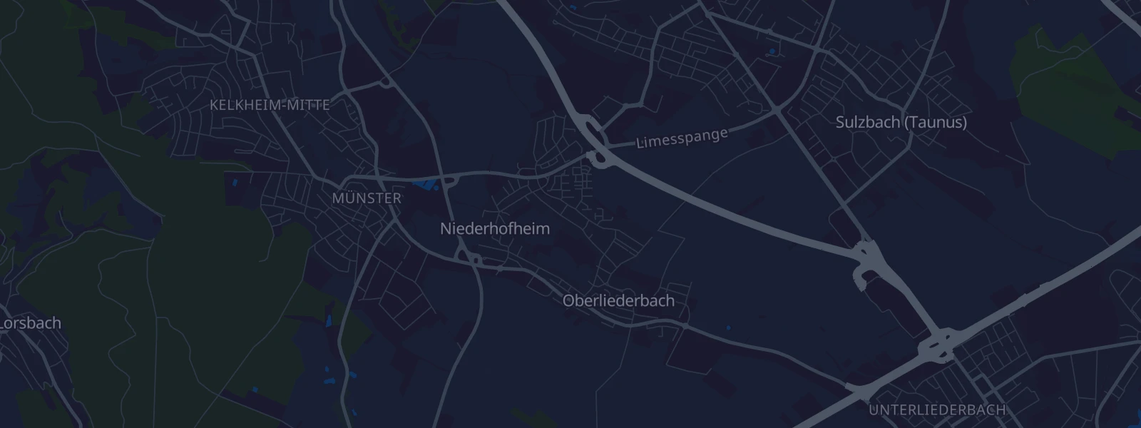 Karte von Liederbach am Taunus