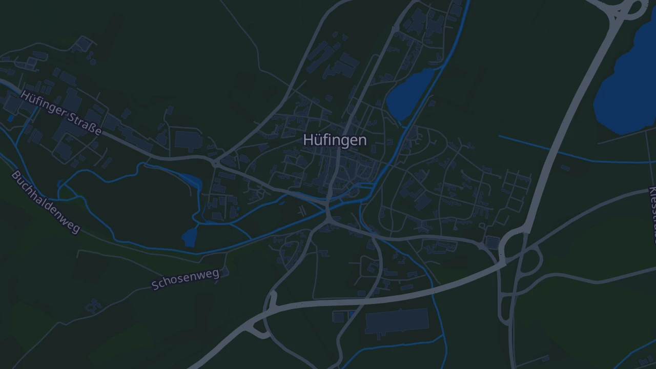 Karte von Hüfingen