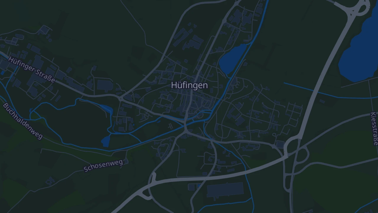 Karte von Hüfingen