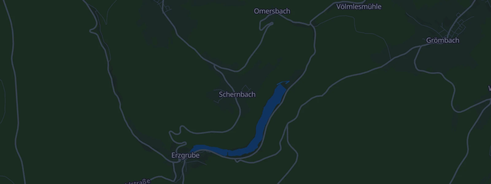 Karte von Seewald-Schernbach