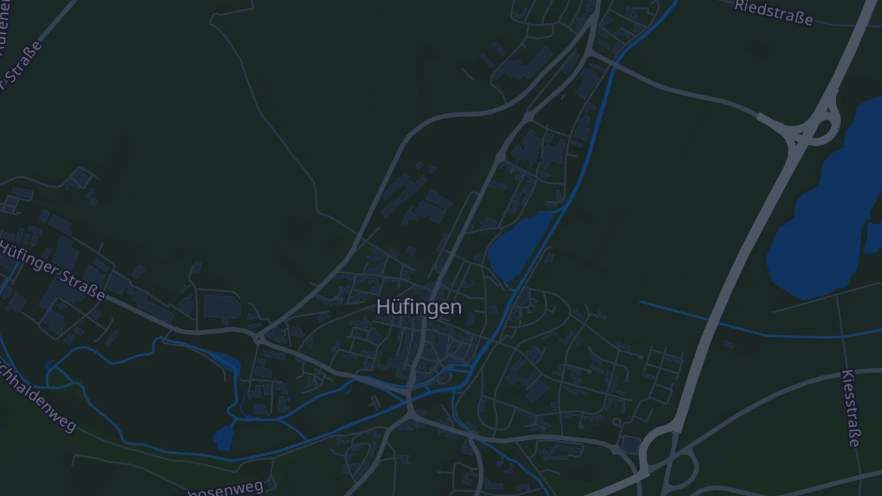 Karte von Hüfingen