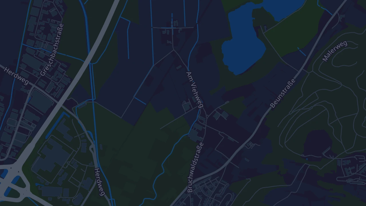Karte von Karlsruhe