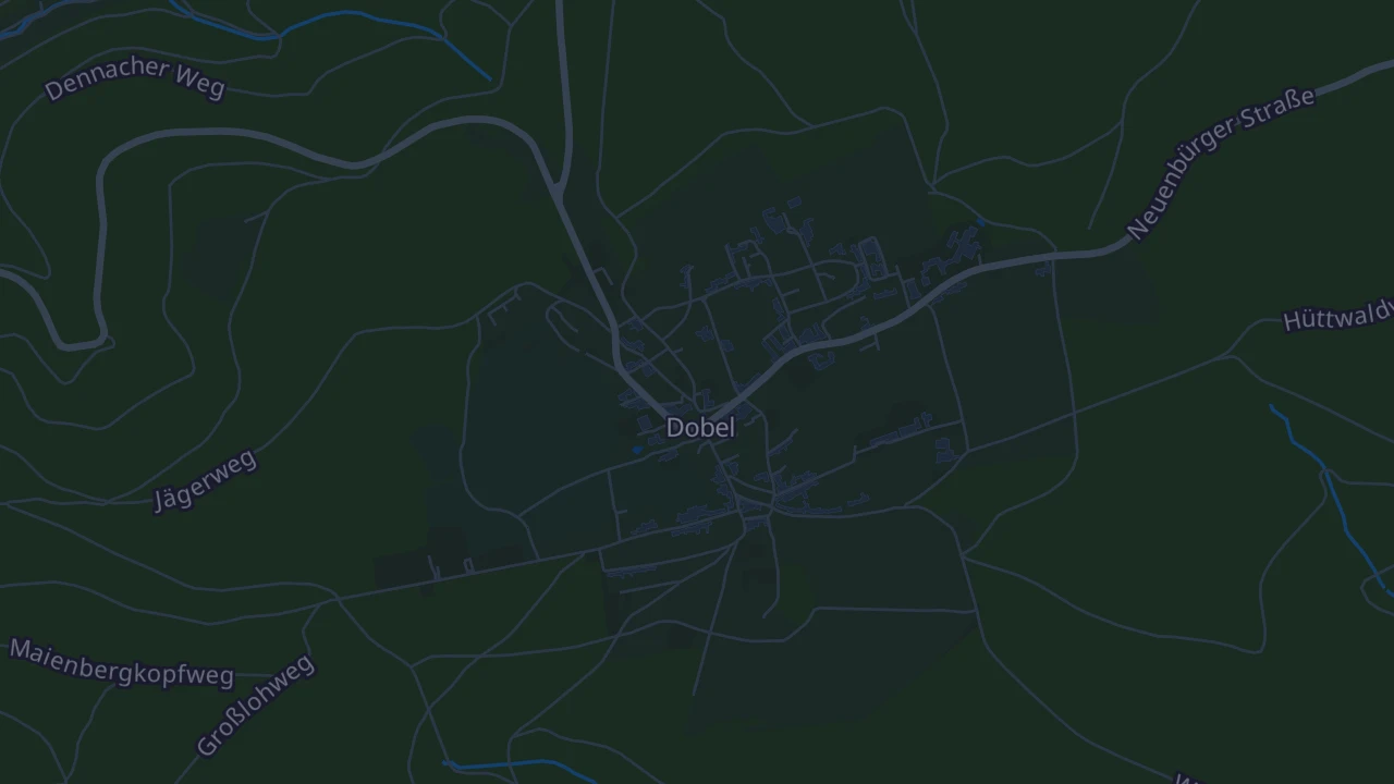 Karte von Dobel