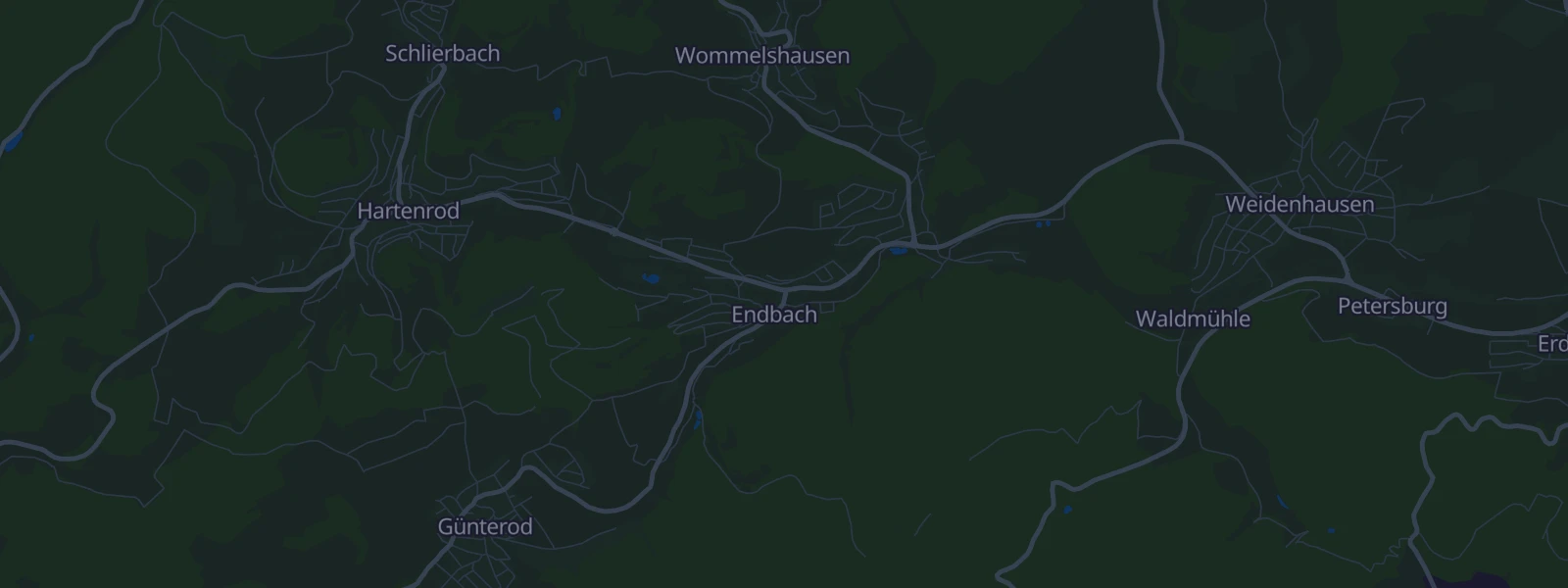 Karte von Endbach