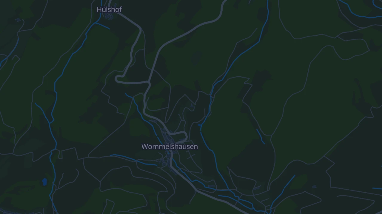 Karte von Bad Endbach OT Wommelshausen