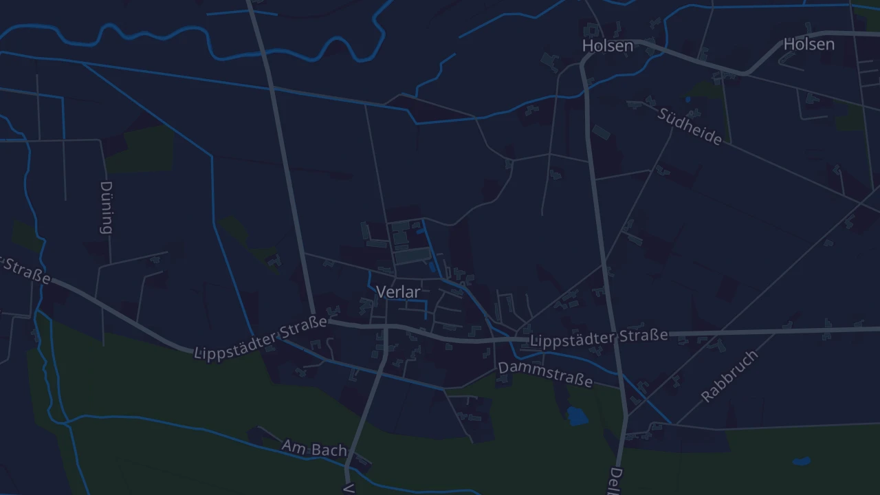 Karte von Salzkotten
