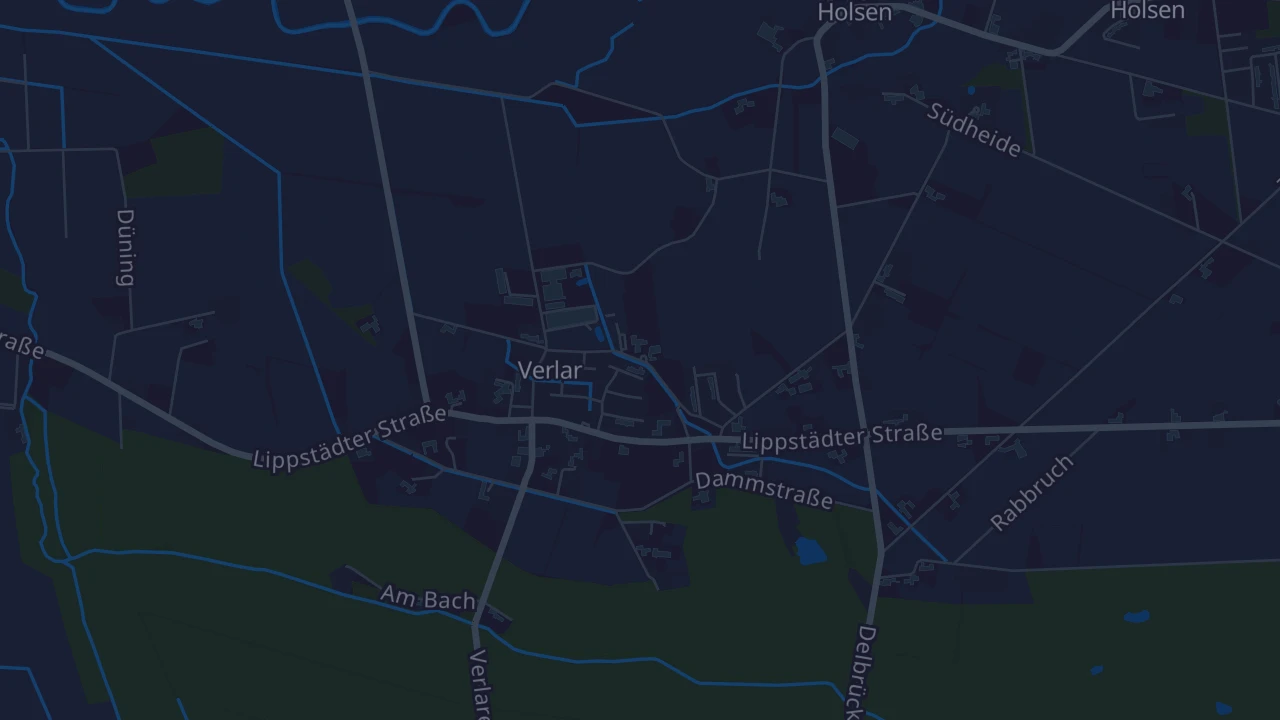 Karte von Salzkotten