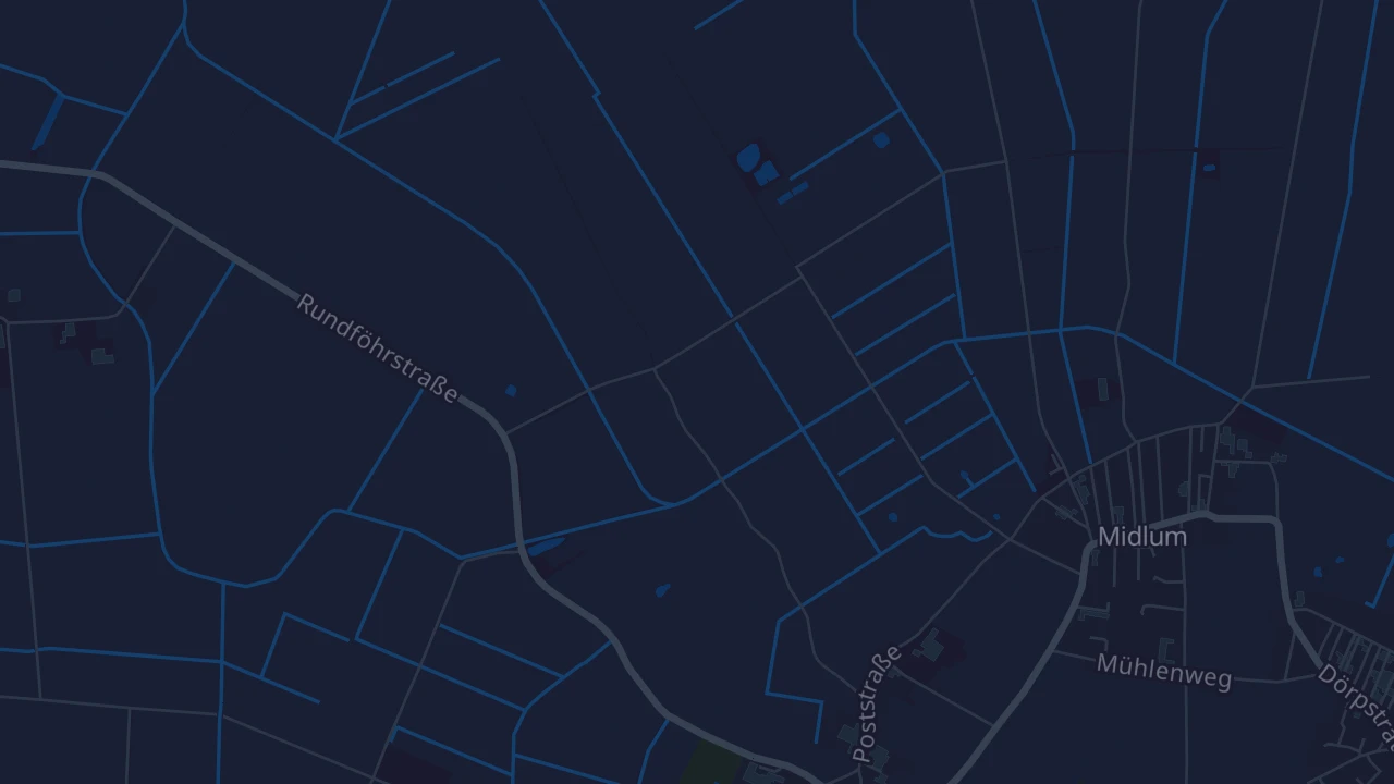 Karte von Wyk auf Föhr