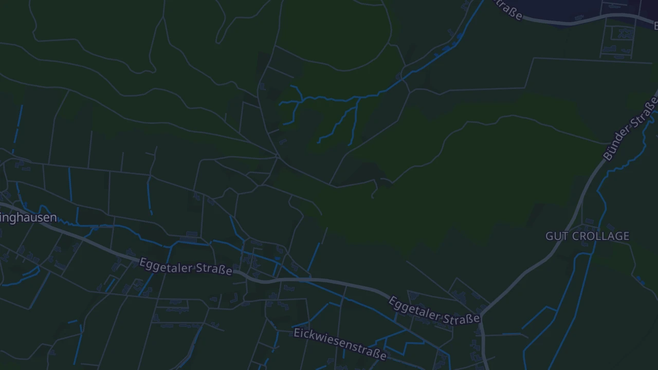 Karte von Preußisch Oldendorf