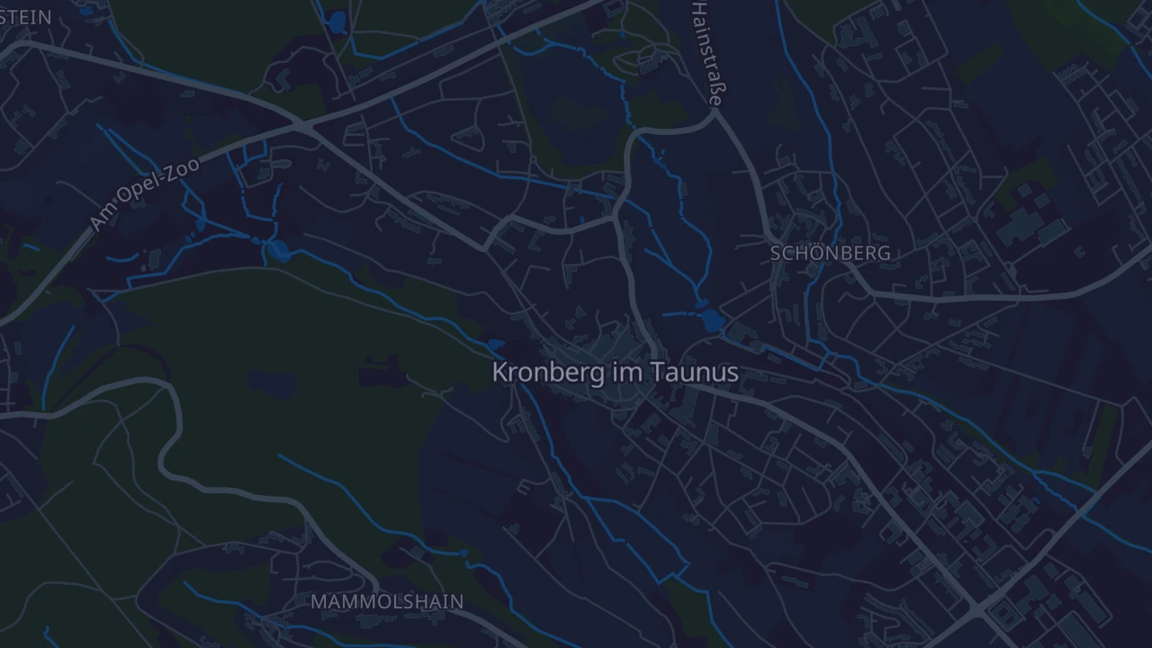 Karte von Kronberg im Taunus