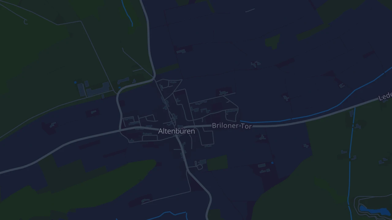 Karte von Brilon