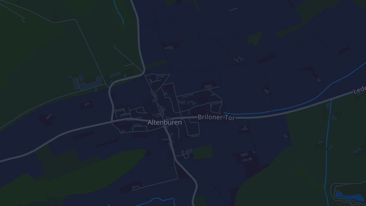 Karte von Brilon
