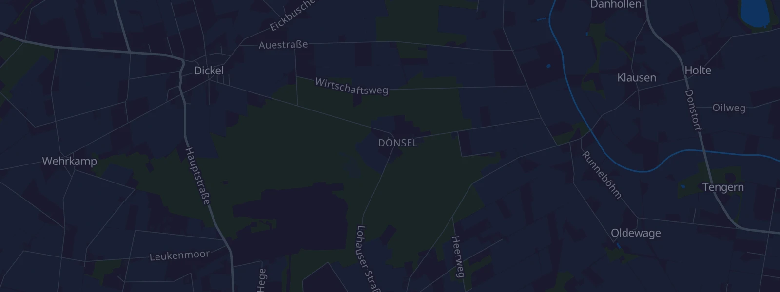 Karte von Dickel