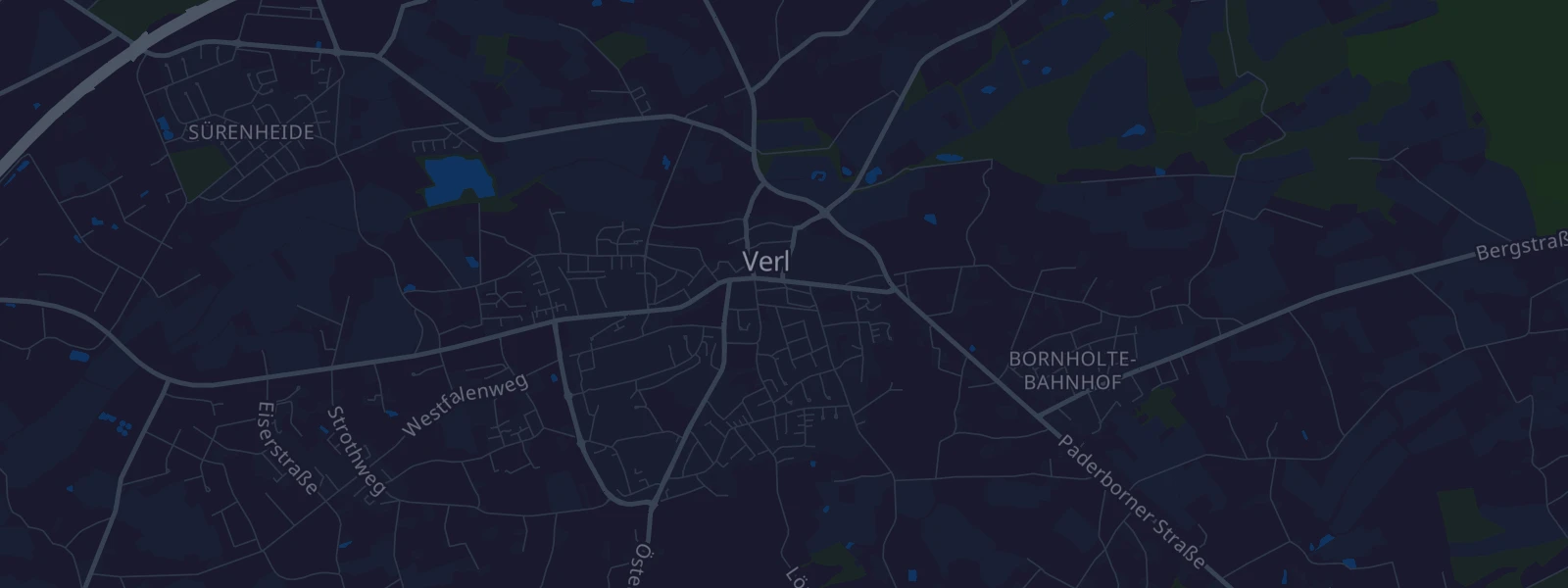 Karte von Verl