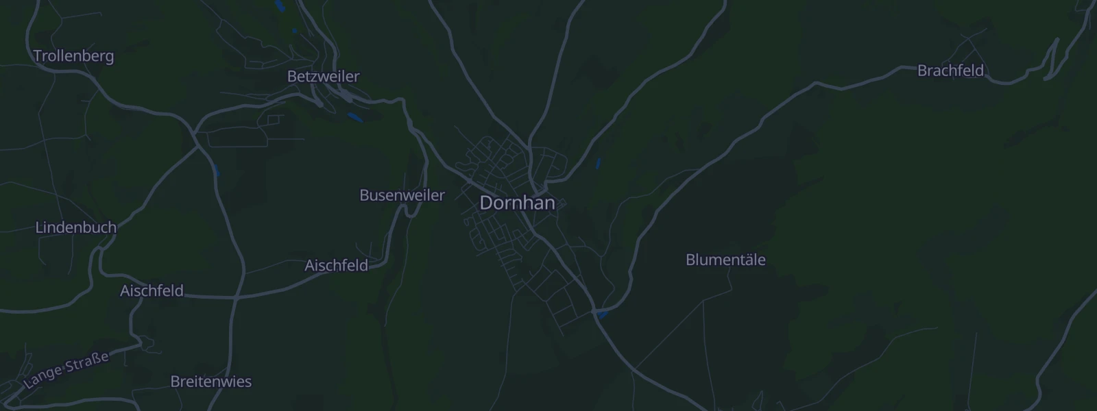 Karte von Dornhan