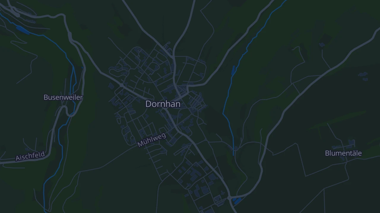 Karte von Dornhan