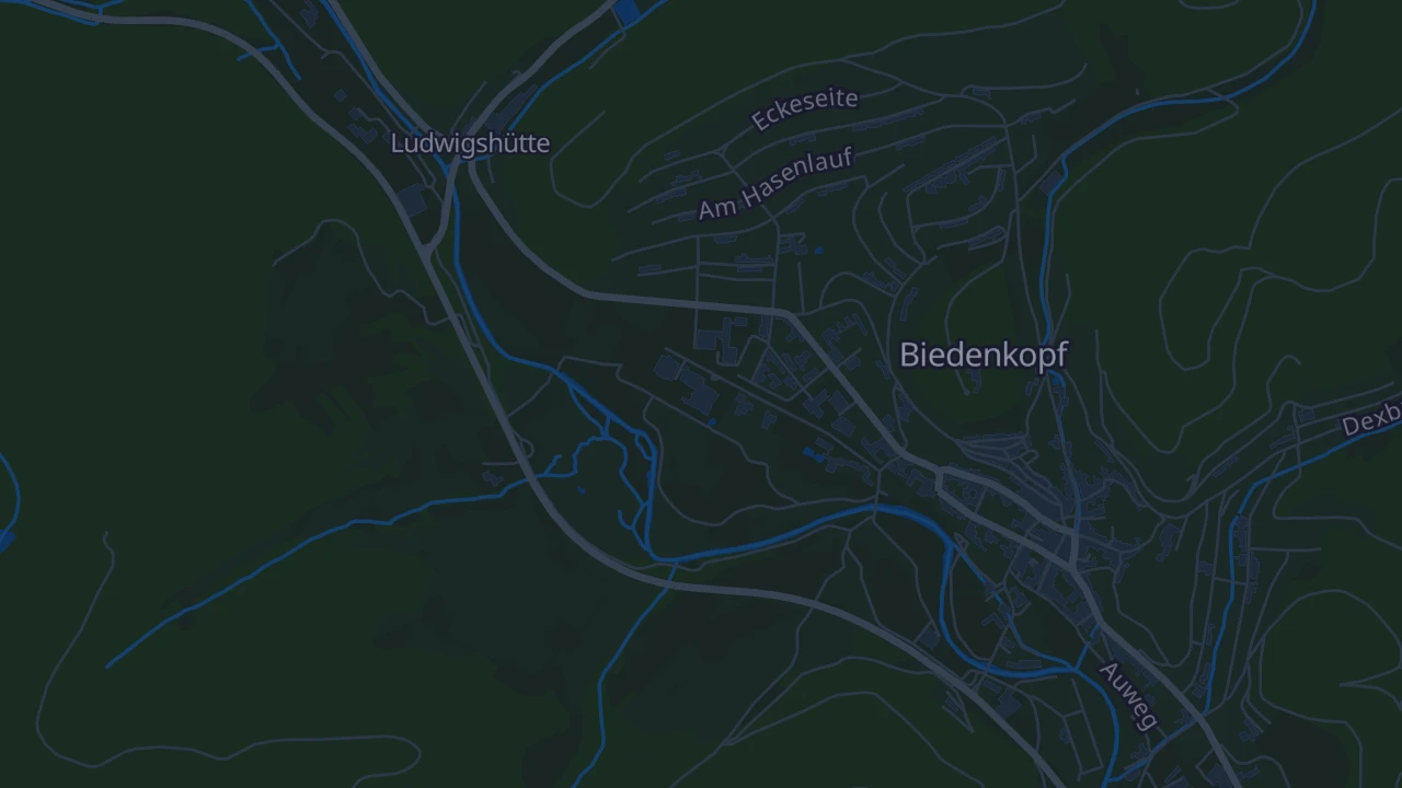 Karte von Biedenkopf