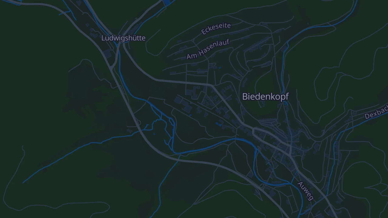 Karte von Biedenkopf