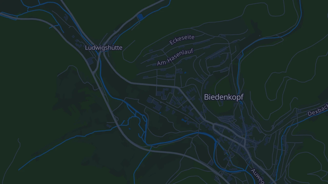 Karte von Biedenkopf