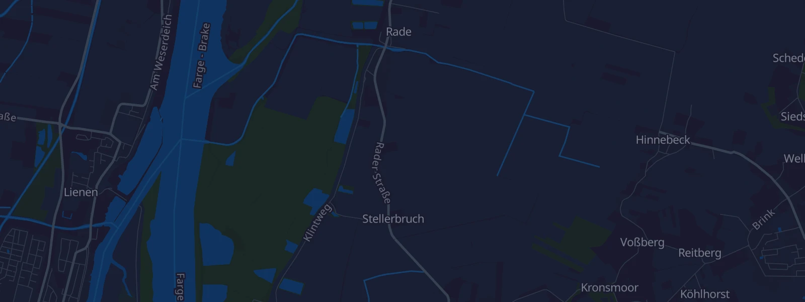 Karte von Schwanewede