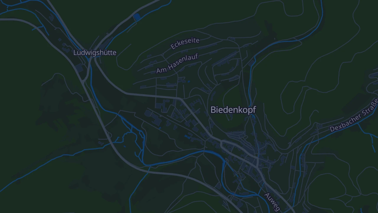 Karte von Biedenkopf