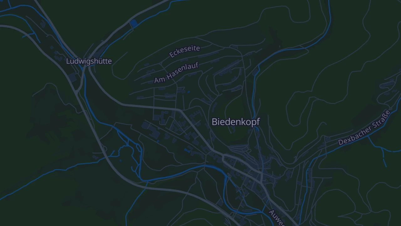 Karte von Biedenkopf