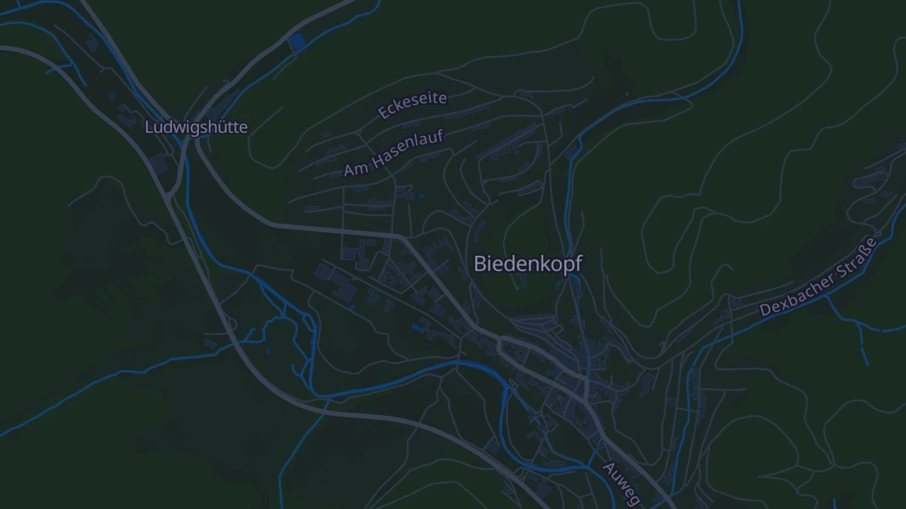 Karte von Biedenkopf