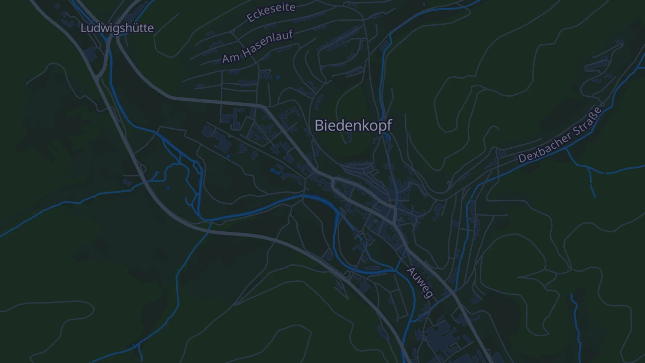 Karte von Biedenkopf