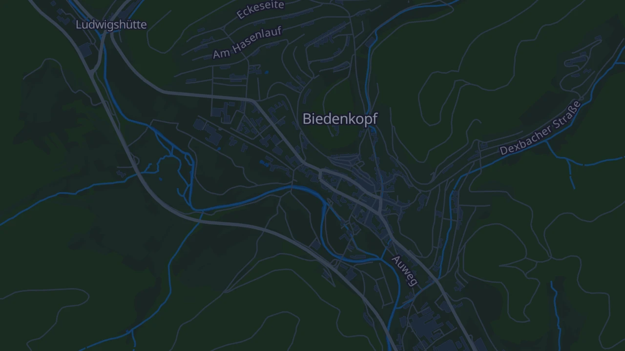 Karte von Biedenkopf