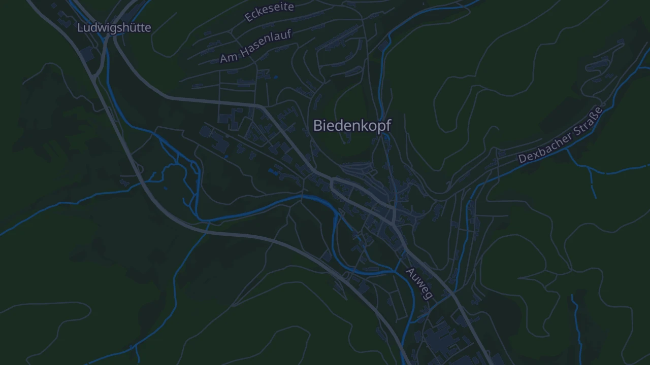 Karte von Biedenkopf
