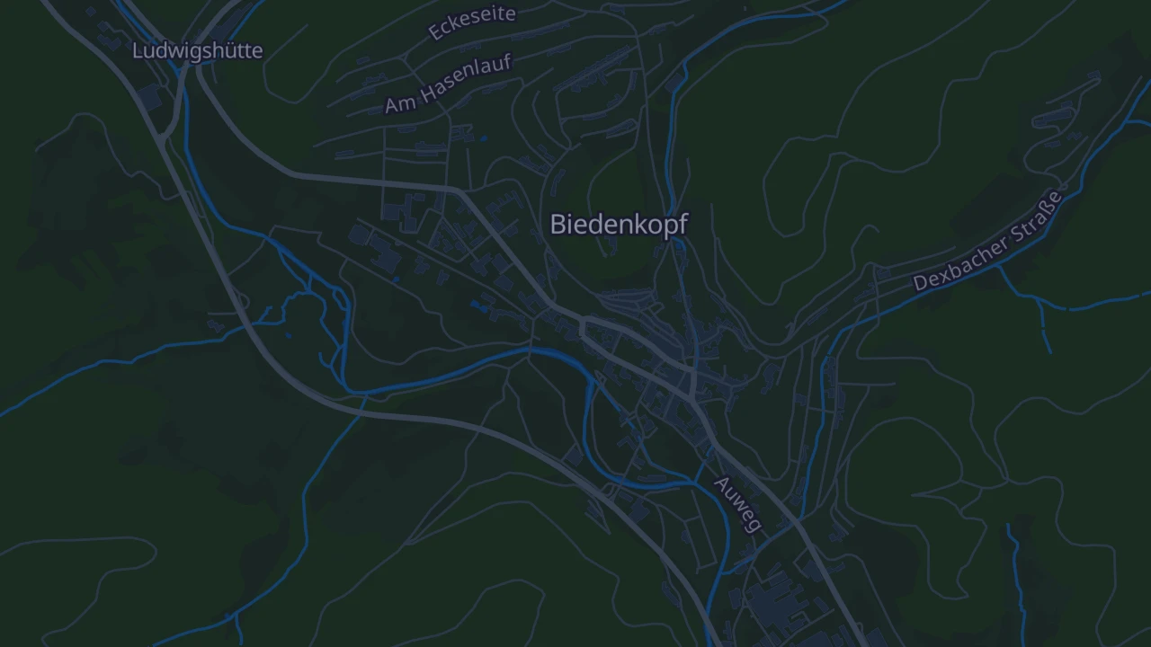 Karte von Biedenkopf
