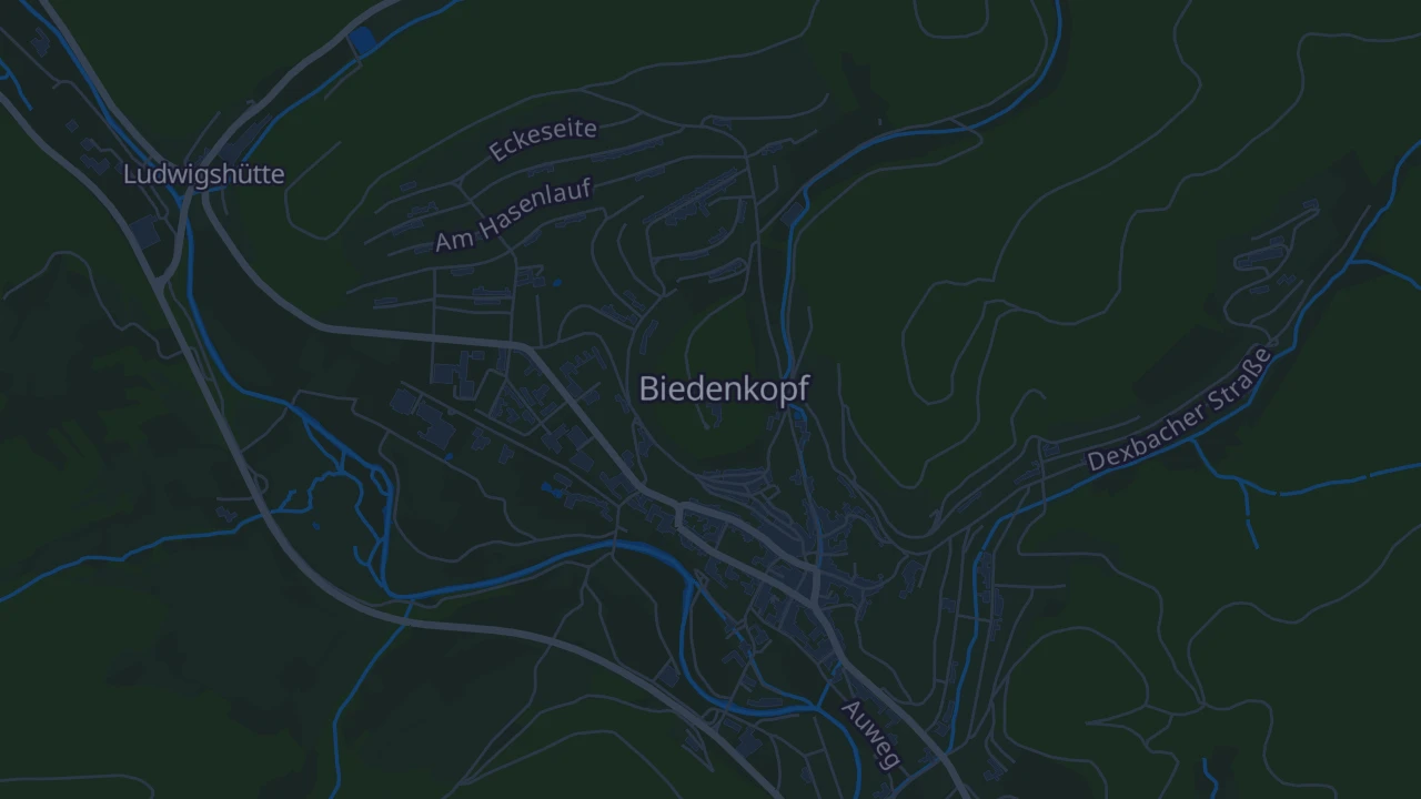 Karte von Biedenkopf