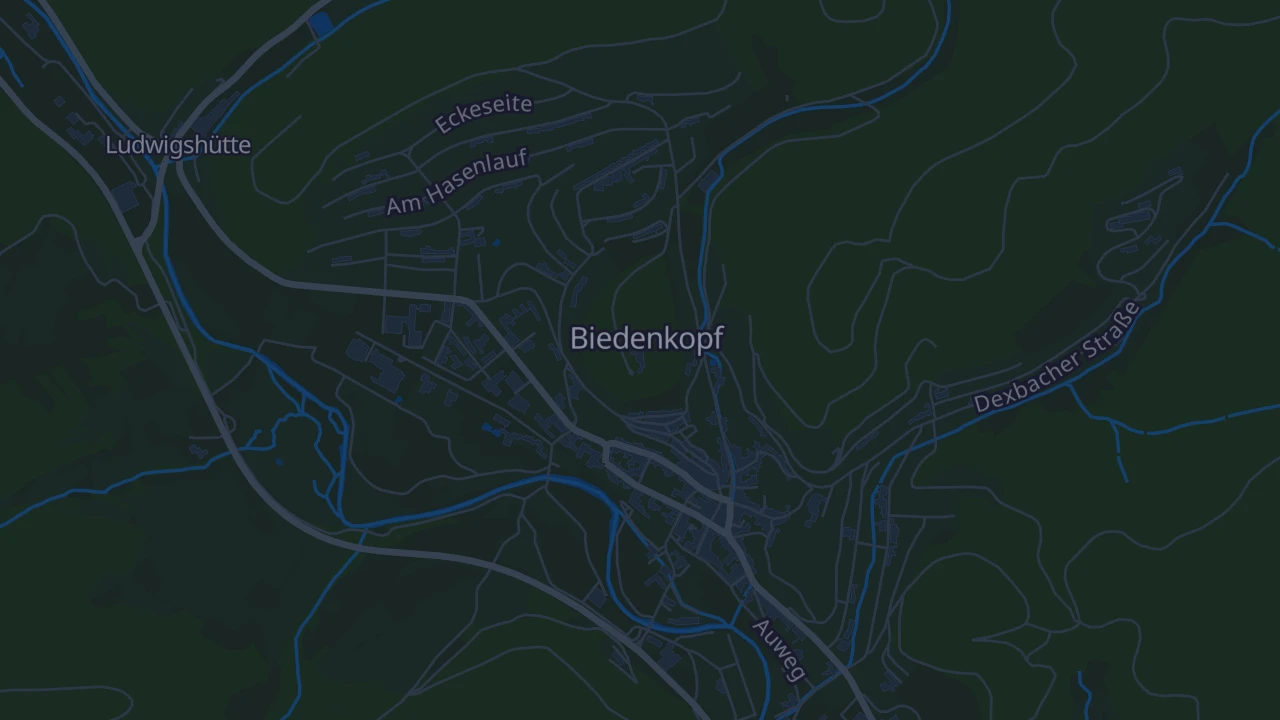 Karte von Biedenkopf