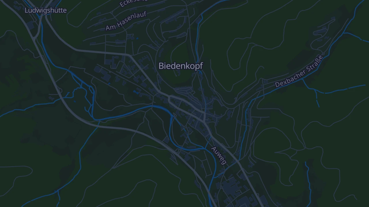 Karte von Biedenkopf