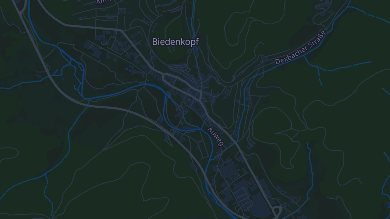 Karte von Biedenkopf