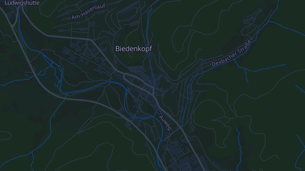 Karte von Biedenkopf