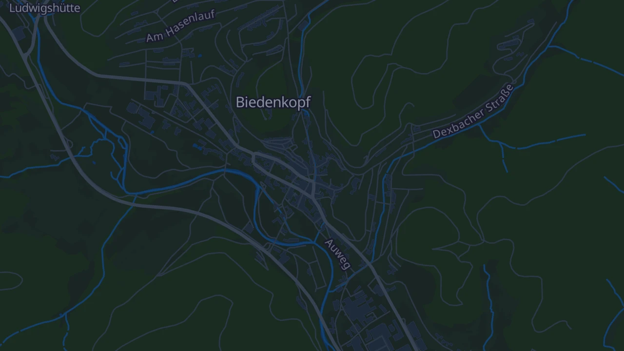Karte von Biedenkopf