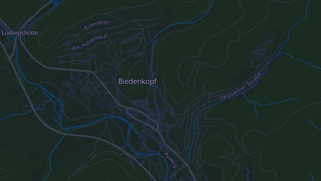 Karte von Biedenkopf