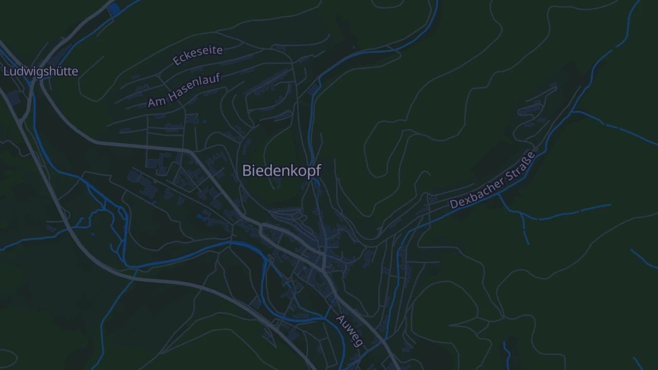 Karte von Biedenkopf